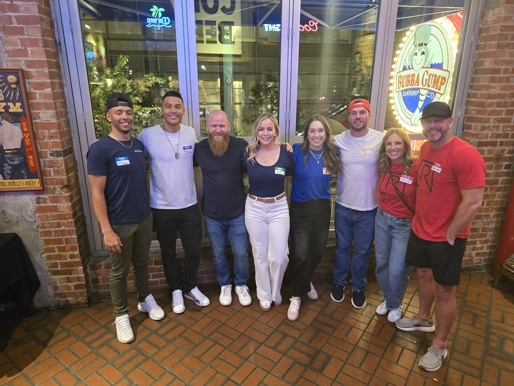 Team at event